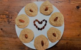 cookies amandes pommes végétarien glutenfree sans lactose